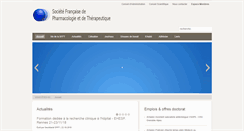 Desktop Screenshot of pharmacol-fr.org